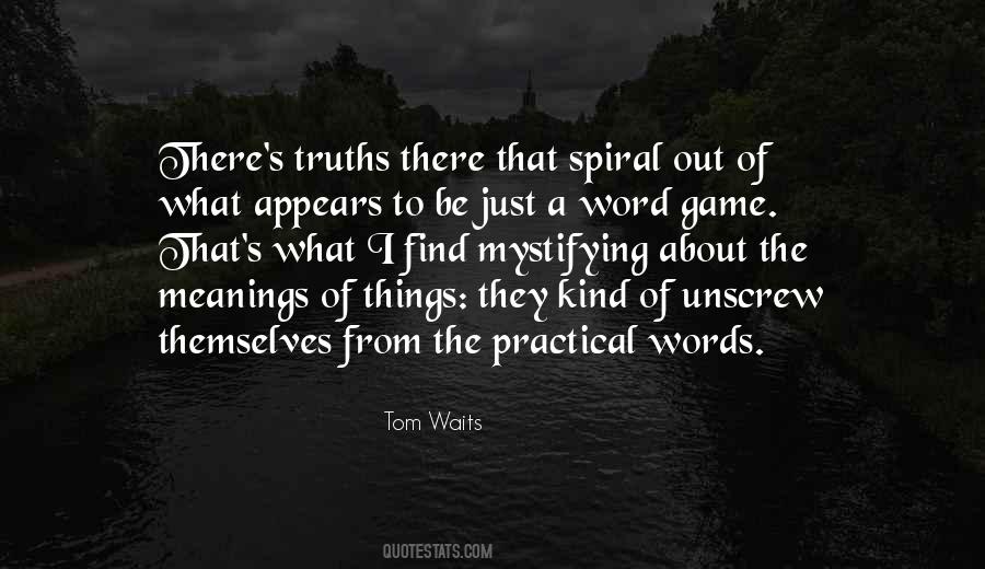 Quotes About Meanings Of Words #1794583