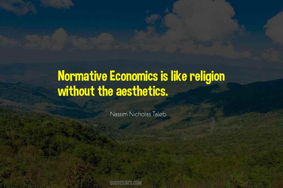 Normative Economics Quotes #1535377