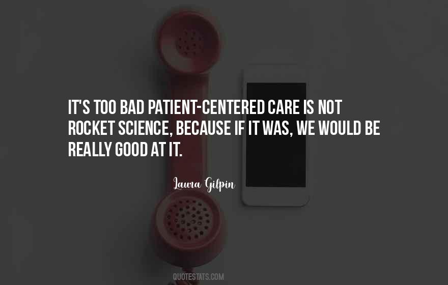 Because We Care Quotes #70411