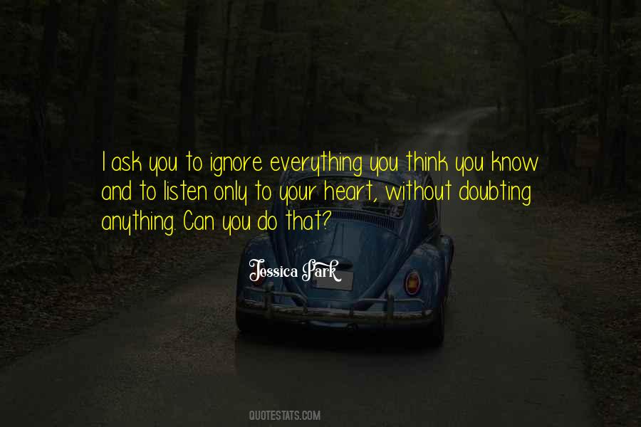 Doubting Everything Quotes #1052482