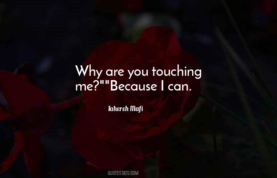 Because You Love Me Quotes #55307