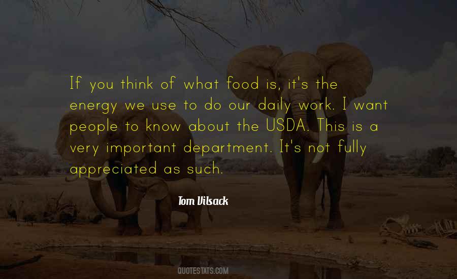 Quotes About The Usda #923804