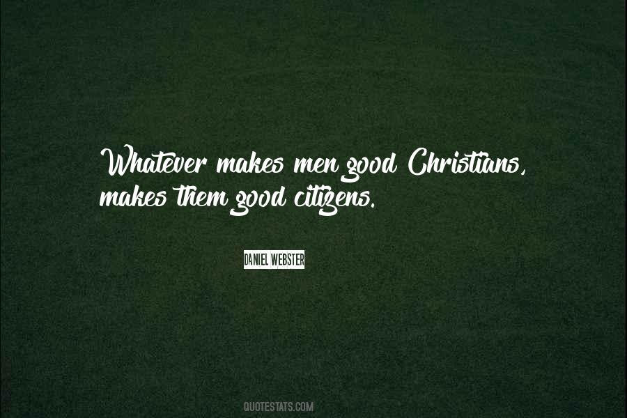 Good Christians Quotes #1343888