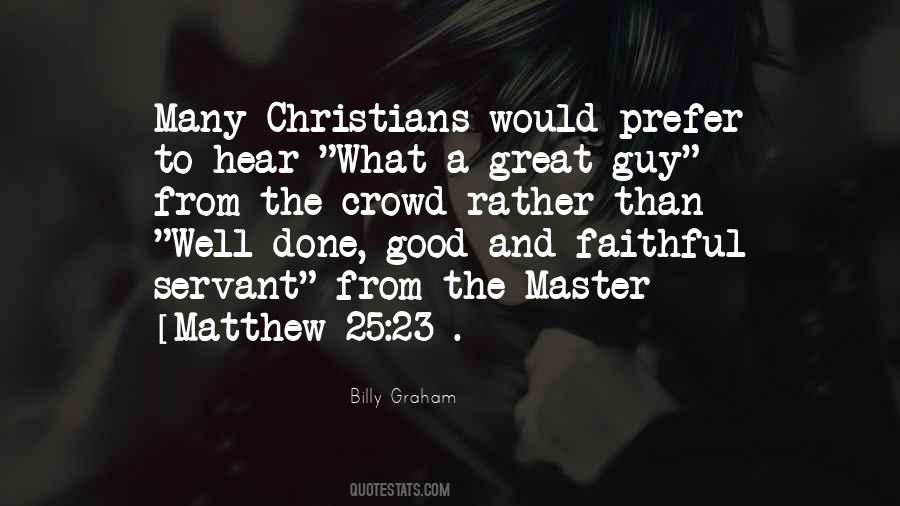 Good Christians Quotes #196826