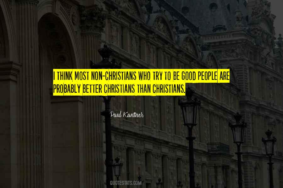 Good Christians Quotes #610563