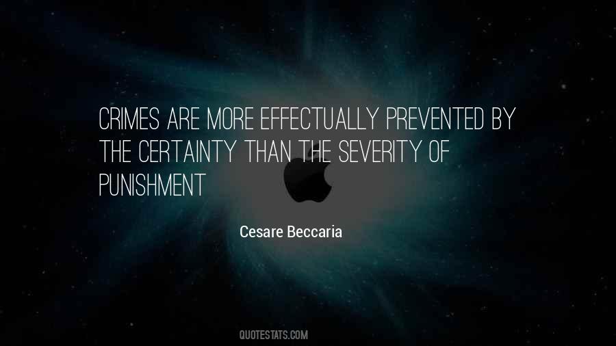 Beccaria Quotes #618215