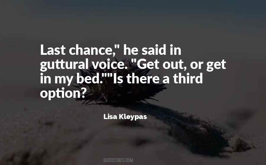 Last Option Quotes #727858