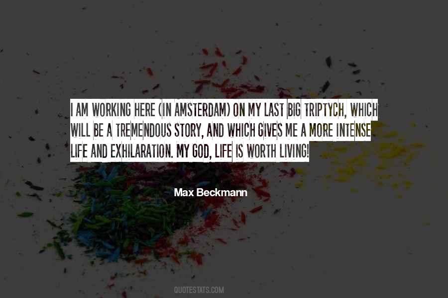 Beckmann Quotes #187965