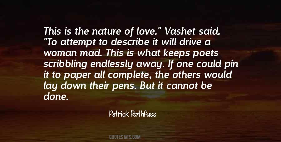 Nature Of Love Quotes #10035