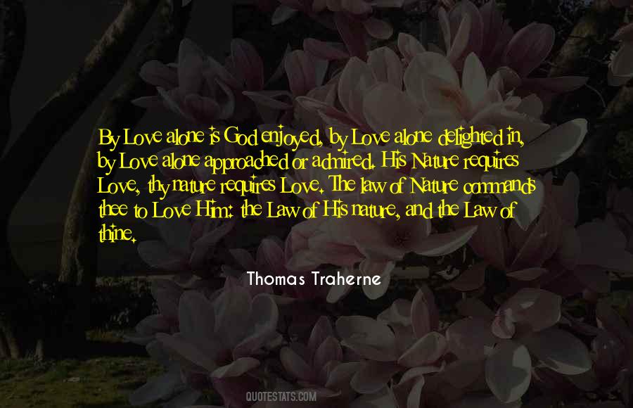 Nature Of Love Quotes #184652