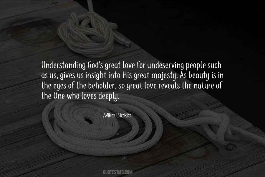 Nature Of Love Quotes #55811