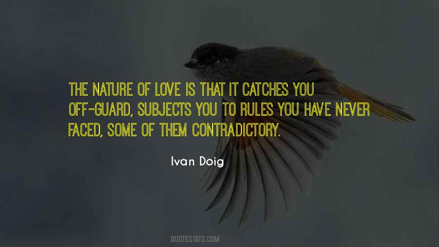 Nature Of Love Quotes #601568