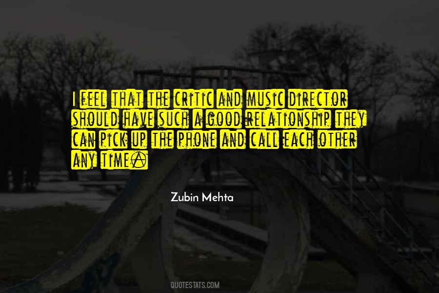 Mehta Zubin Quotes #1244338