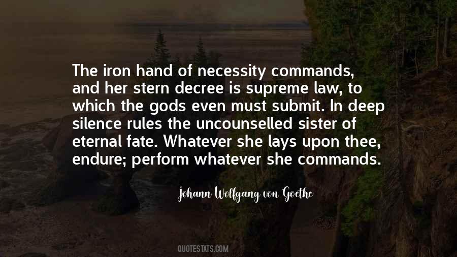 Hand Of Fate Quotes #629606