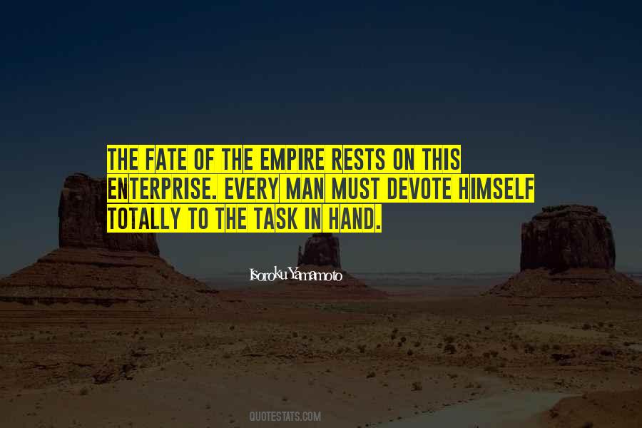Hand Of Fate Quotes #962453