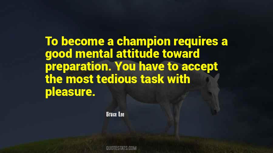 Become A Champion Quotes #1702155