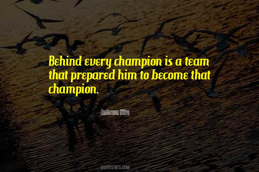 Become A Champion Quotes #817963