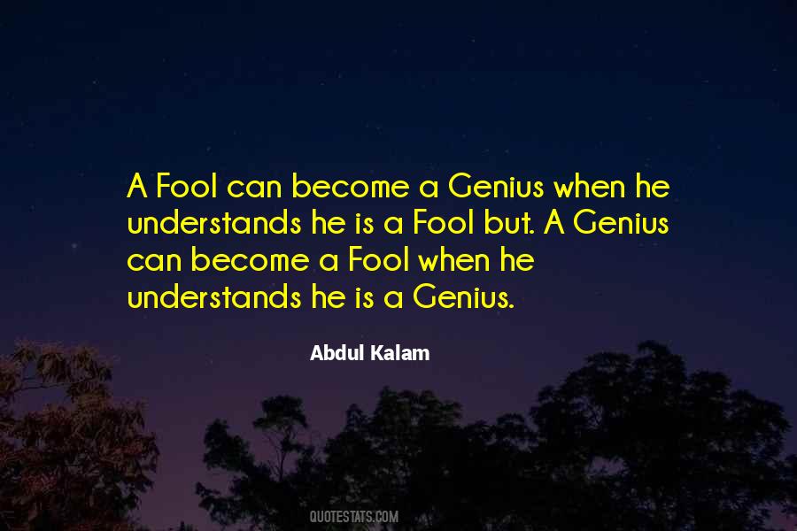 Become A Fool Quotes #866271