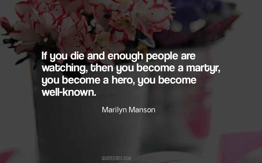 Become A Hero Quotes #825790