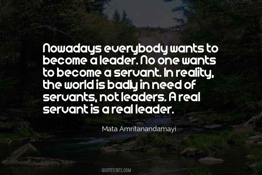 Become A Leader Quotes #1775795