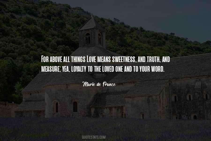 Love Sweetness Quotes #126371