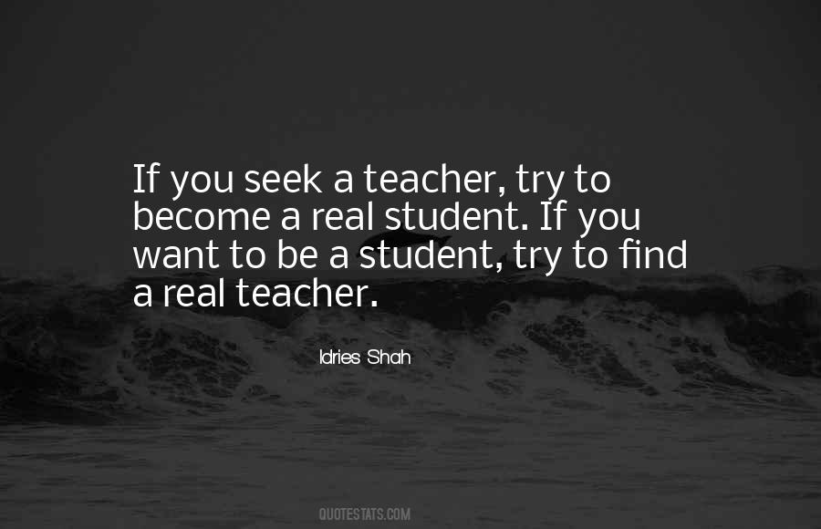 Become A Teacher Quotes #1444593