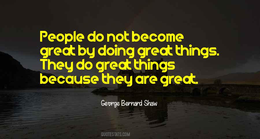 Become Great Quotes #1254555