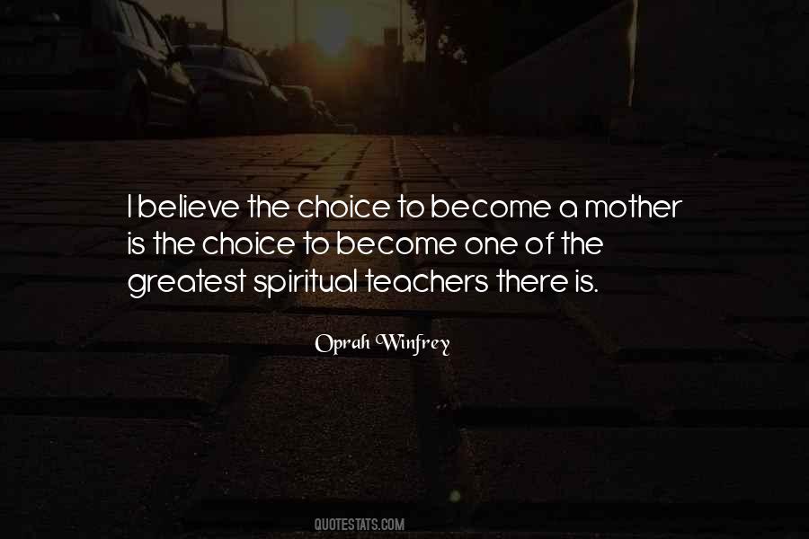 Become Mother Quotes #434520