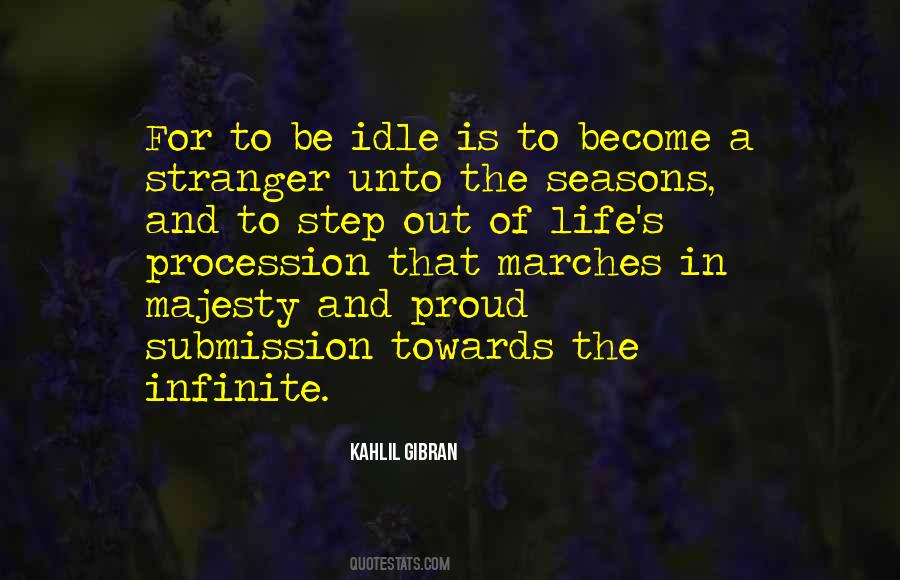 Become Stranger Quotes #1875142