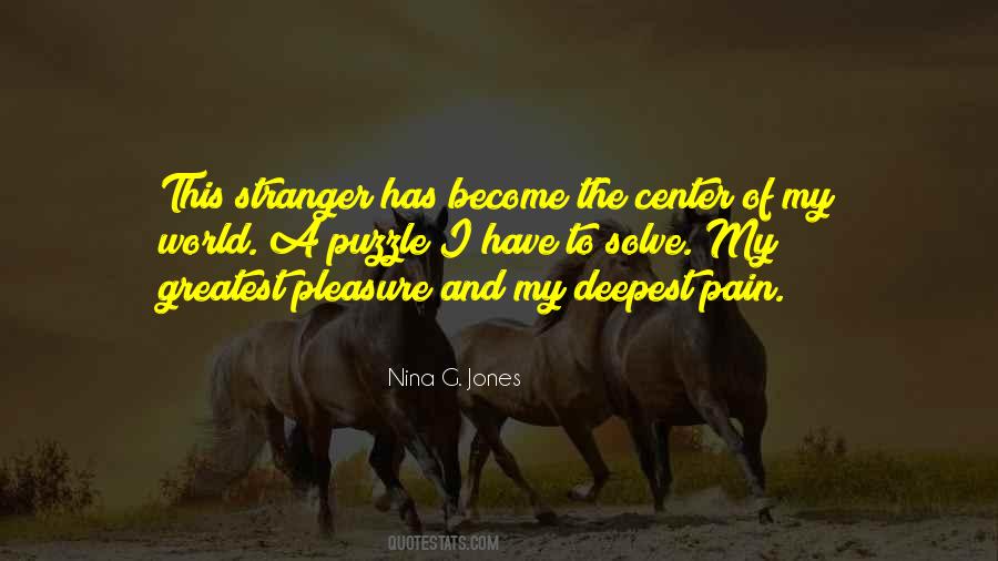Become Stranger Quotes #534790
