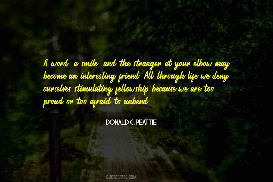 Become Stranger Quotes #572952