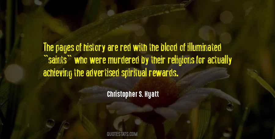 Blood Of Martyrs Quotes #1177323