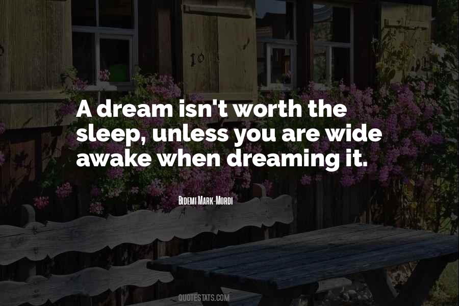 Living Awake Quotes #1432347