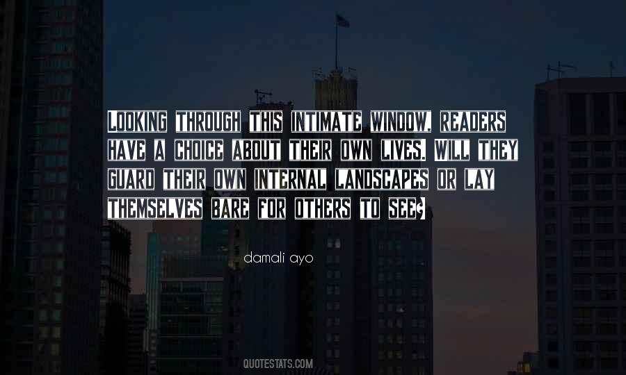 Internal Landscapes Quotes #1200068