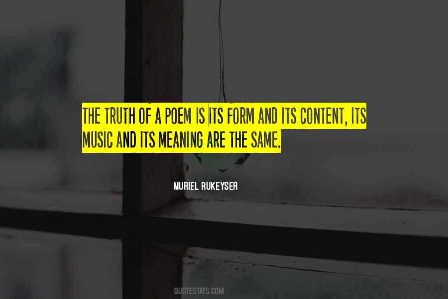 Quotes About Meaning Of Music #1703437