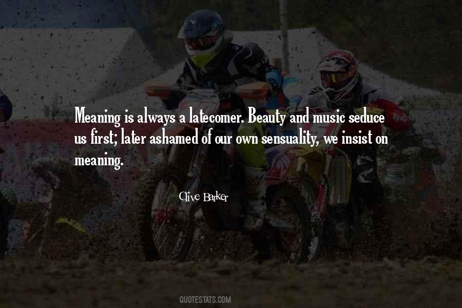 Quotes About Meaning Of Music #399330