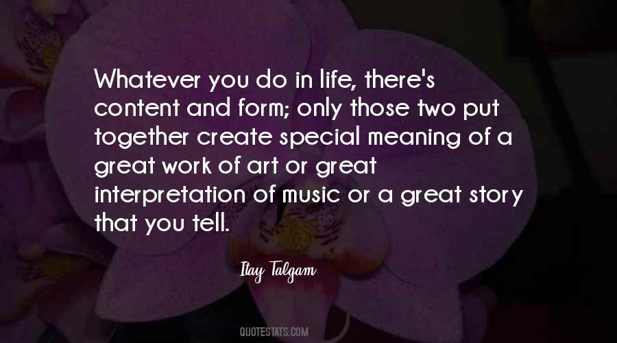 Quotes About Meaning Of Music #777050