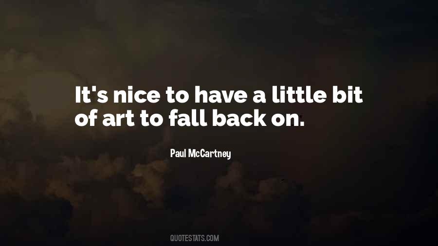 Fall Back On Quotes #1055556