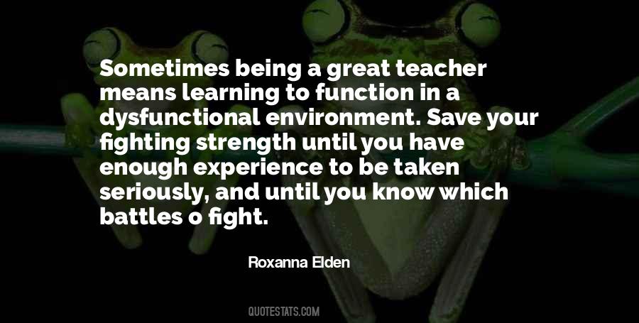 Experience Is A Great Teacher Quotes #1003071