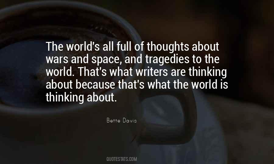 Full Of Thoughts Quotes #1301333