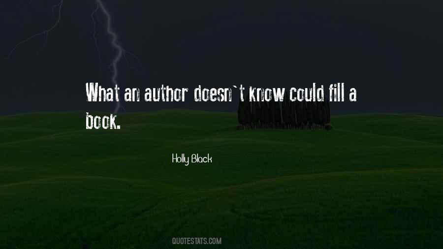 Black Book Author Quotes #1624255