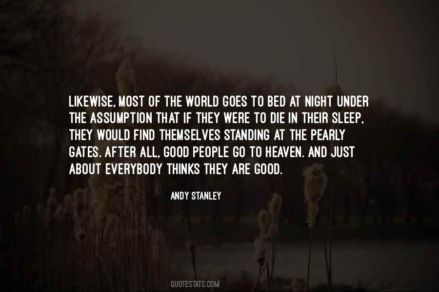 Bed At Night Quotes #1112026