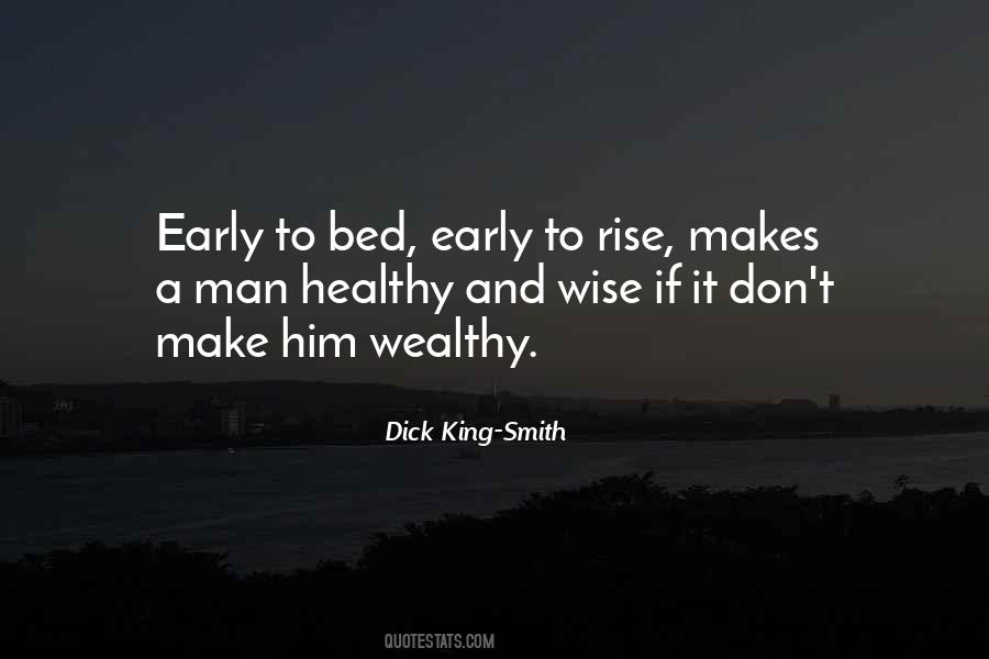 Bed Early Quotes #930849