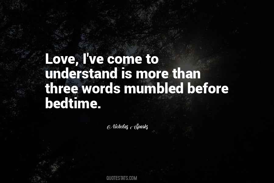 Bedtime Love Quotes #190764