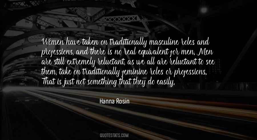 Real Men And Women Quotes #1085680