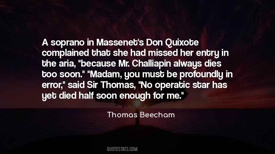 Beecham Quotes #440747