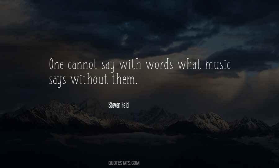 Music Says Quotes #616539