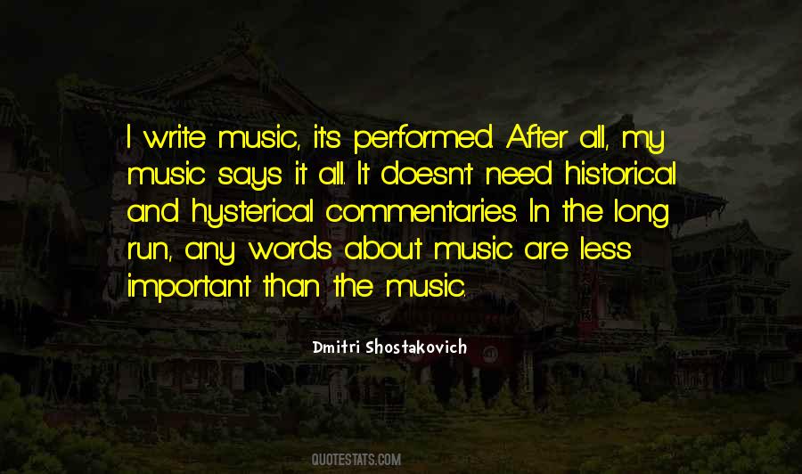 Music Says Quotes #827682