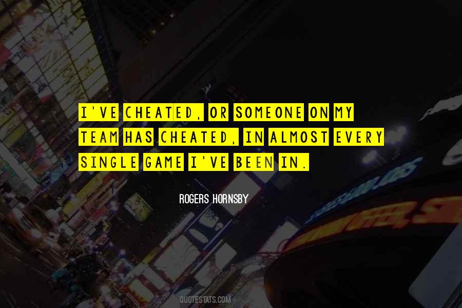 Been Cheated Quotes #320352