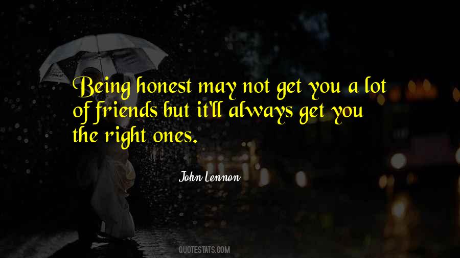 Honesty Friendship Truth Quotes #378895